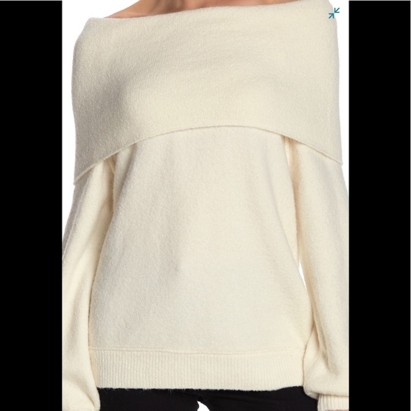 Free People Sweaters - NWT Free People Echo Beach Cowl Neck Sweater SZ S